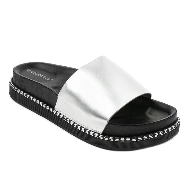 Papuci de argint CH-107 gri 1