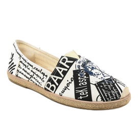 Pantofi alba pentru bărbați BKA-48 negru 1