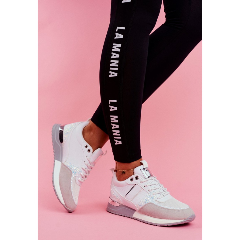 Încălțăminte sport femei Himme alb 1