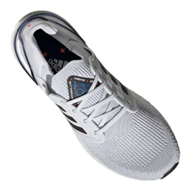 Încălțăminte adidas UltraBoost 20 M EG0695 alb multicolor albastru 3