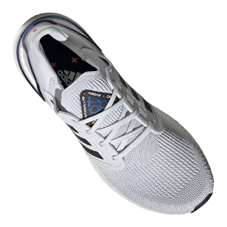 Încălțăminte adidas UltraBoost 20 M EG0695 alb multicolor albastru 3