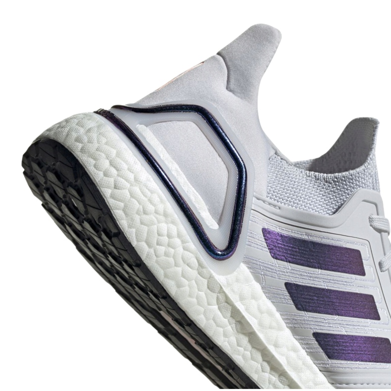 Încălțăminte adidas UltraBoost 20 M EG0695 alb multicolor albastru 4