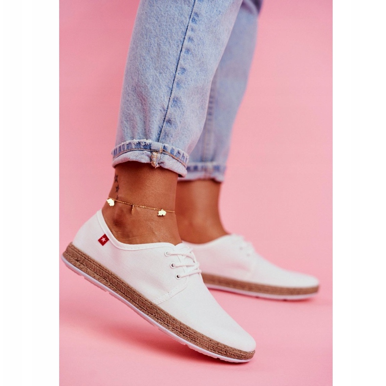 Espadrile pentru femei Big Star White FF276043 alb 1 Espadrile pentru femei Big Star White FF276043 alb 1