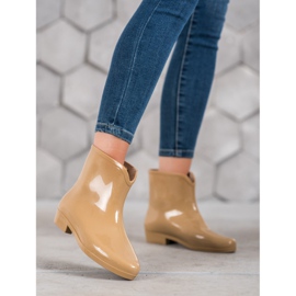 SHELOVET Galoși cu lanț decorativ maro 2