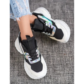 Mannika Adidași la modă cu plasă negru 2