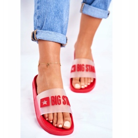 Papuci de damă Big Star Red FF274A202 roșu 2 Papuci de damă Big Star Red FF274A202 roșu 2