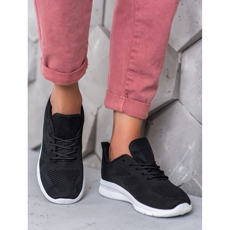 Renda Pantofi sportivi ajurati negru 1 Renda Pantofi sportivi ajurati negru 1