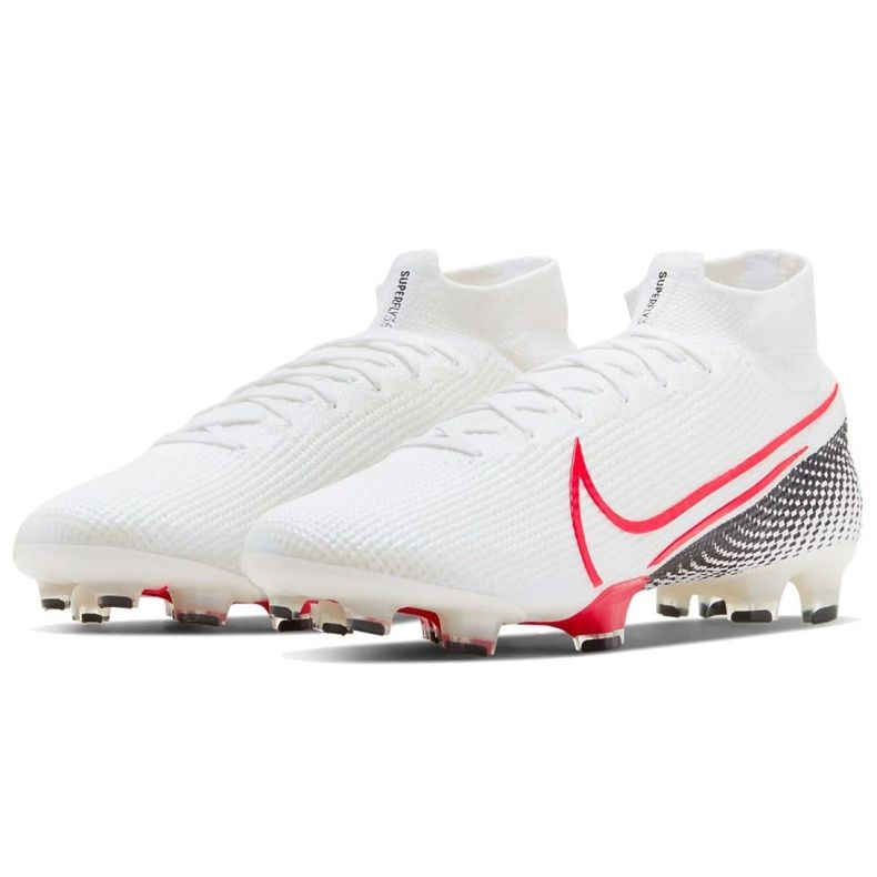 Pantofi de fotbal Nike Mercurial Superfly 7 Elite Fg M AQ4174 160 alb alb 2 Pantofi de fotbal Nike Mercurial Superfly 7 Elite Fg M AQ4174 160 alb alb 2