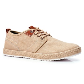 Esapdryle Mens Big Star Beige FF174153 bej 1