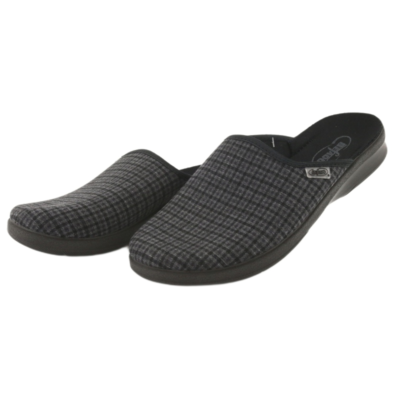 Încălțăminte pentru bărbați Befado pu 548M012 negru gri 4