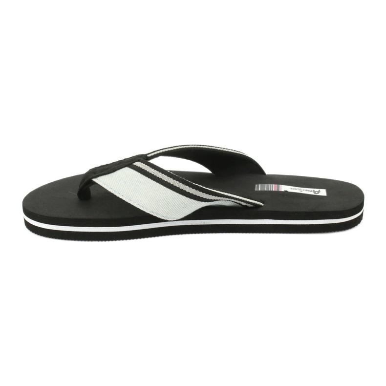 American Club Flip-flops de spumă pentru femei americane negru albastru 1