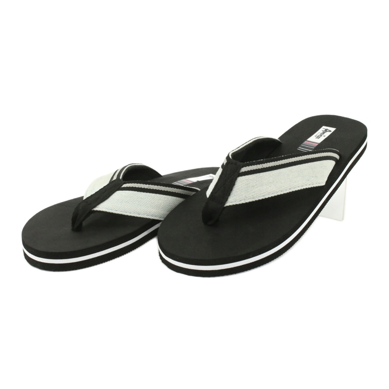 American Club Flip-flops de spumă pentru femei americane negru albastru 2