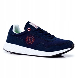 Pantofi sport bărbați Cross Jeans Blue Navy FF1R4009C albastru marin 1