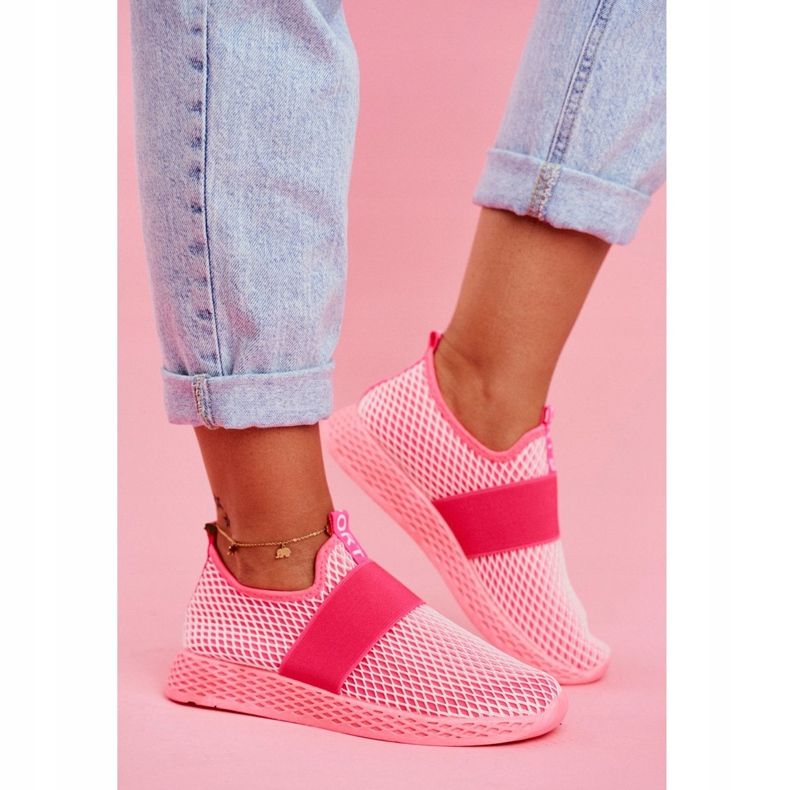 PS1 Încălțăminte sport pentru femei Slip-on Light Neon Pink La Fiesta roz 2 PS1 Încălțăminte sport pentru femei Slip-on Light Neon Pink La Fiesta roz 2
