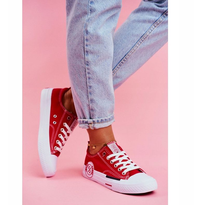 Adidași pentru femei Cross Jeans Roșu FF2R4074C roşu 2