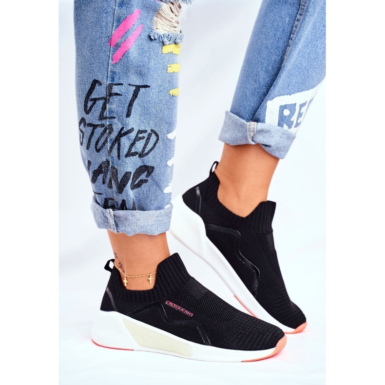 Încălțăminte sport pentru femei Cross Jeans Negru FF2R4116C 1 Încălțăminte sport pentru femei Cross Jeans Negru FF2R4116C 1