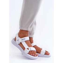 Sandale de dama Big Star White FF274A603 alb 2