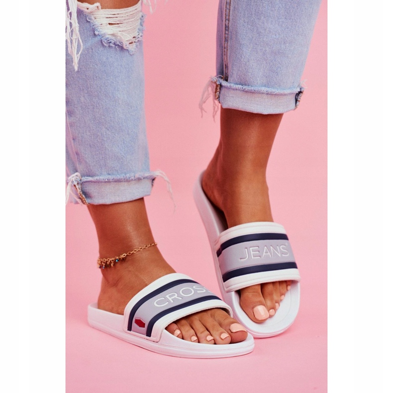 Pantofi de damă Cross Jeans White FF2R4158C alb 1