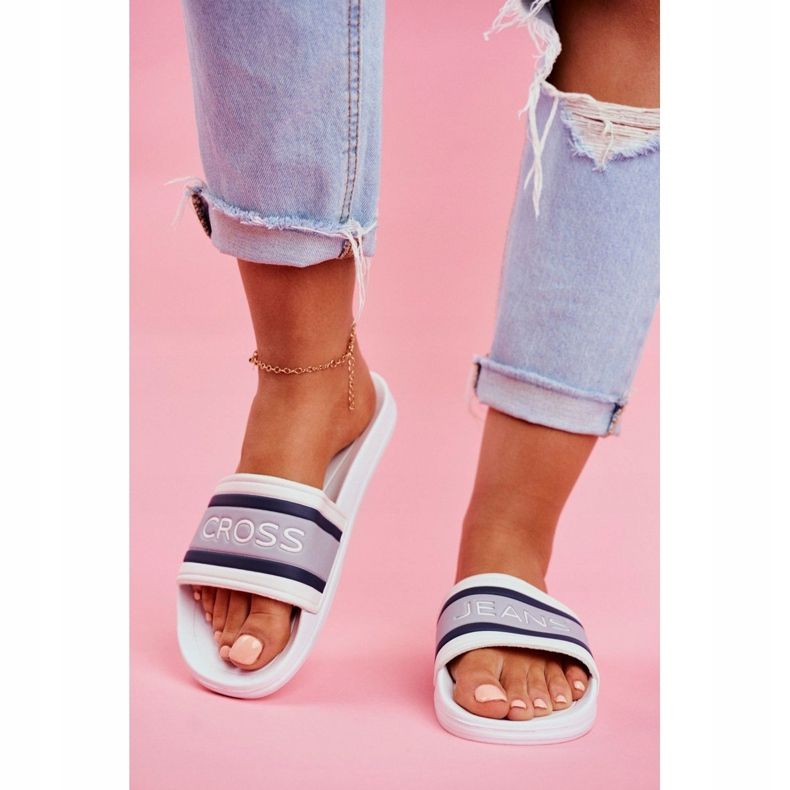 Pantofi de damă Cross Jeans White FF2R4158C alb 2