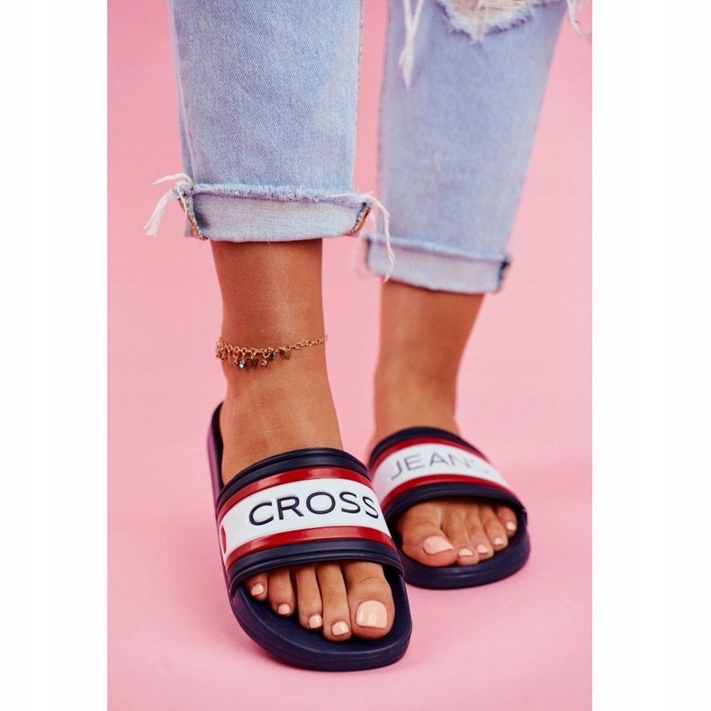 Pantofi de damă Cross Jeans Blue Navy FF2R4160C albastru marin 2