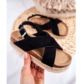 Sandale copii Big Star Black FF374168 negru 2