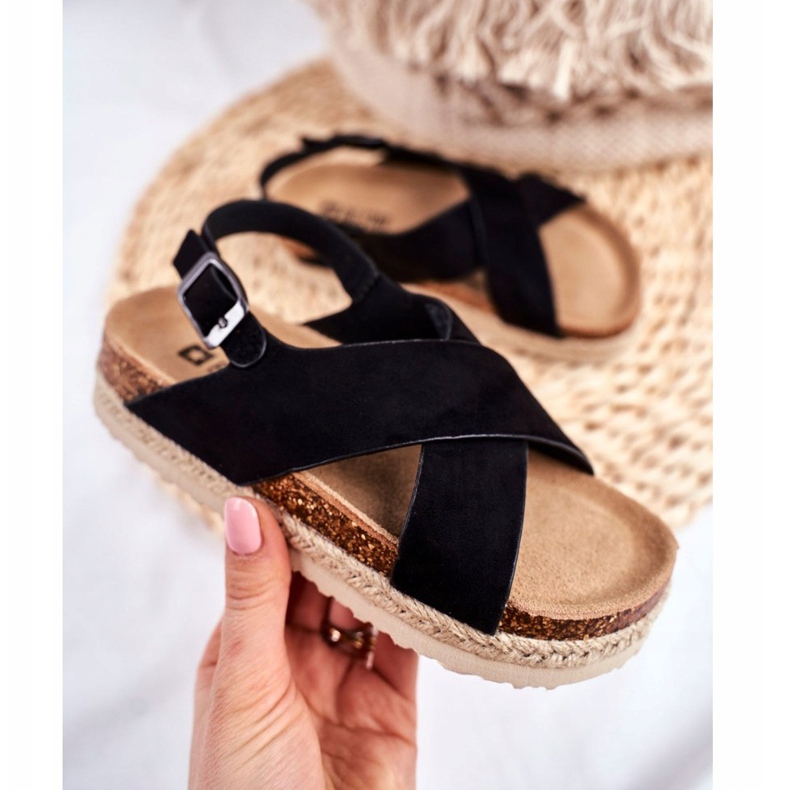 Sandale copii Big Star Black FF374168 negru 2