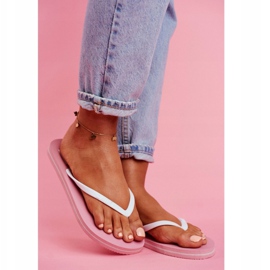 Papuci de damă Flip-flops Big Star Pink FF274A319 roz 1