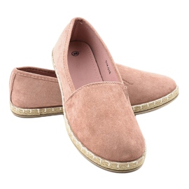 Espadrile slip-on roz D1K-D18 3