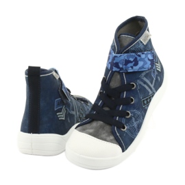Încălțăminte pentru copii Befado 268Y071 albastru marin albastru multicolor 4
