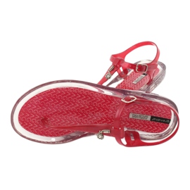 Flip-flops Grendha Clear / roșu incolor roşu 3