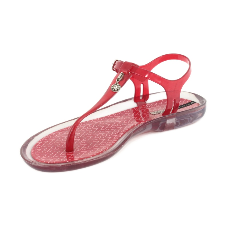 Flip-flops Grendha Clear / roșu incolor roşu 1