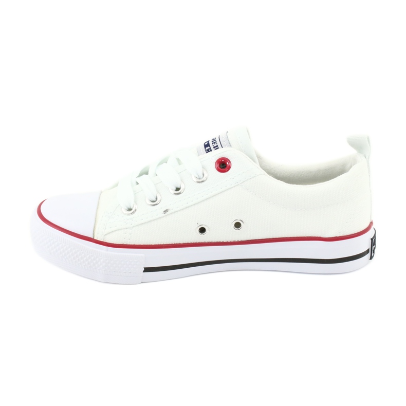 American Club American White Classic LH25 Adidatori legați alb alb 3