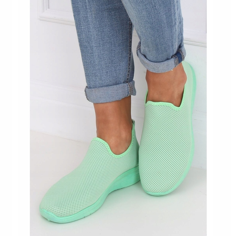 Pantofi sport menta 7079 Verde 1