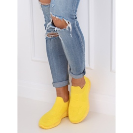 Galben 4388 Pantofi sport galbeni 1