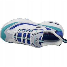 Skechers D'Lites Second Chance W 13146-WBL alb albastru multicolor 2