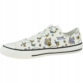 Converse Chuck Taylor All Star Low Kids 667898C alb multicolor 1 Converse Chuck Taylor All Star Low Kids 667898C alb multicolor 1