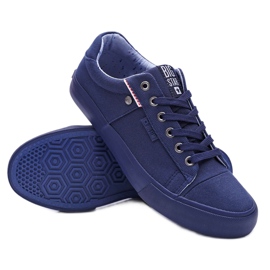 Adidași pentru bărbați Big Star Navy Blue AA174094 albastru marin 2