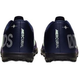 Pantofi de fotbal Nike Mercurial Vapor 13 Club Mds Tf M CJ1305-401 albastru marin 2
