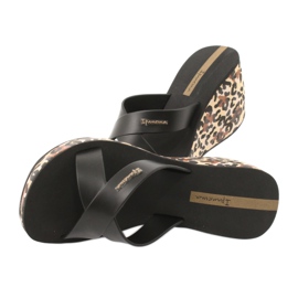 Papuci de casă pentru femei Ipanema 82856 maro negru 4