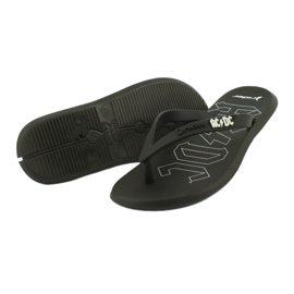 RIDER 82799 flip-flops AC / DC THONG AD bărbați BRAZILIA alb negru 3