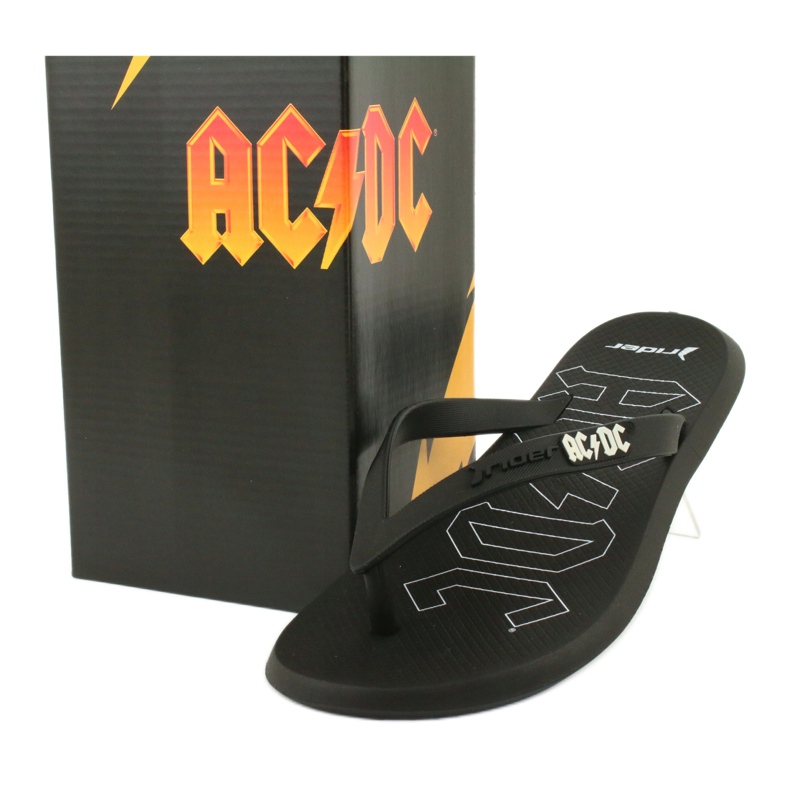 RIDER 82799 flip-flops AC / DC THONG AD bărbați BRAZILIA alb negru 6