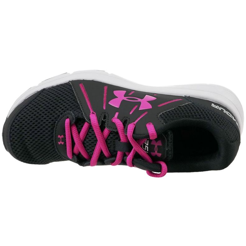 Pantofi Under Armour W Dash Rn 2 W 1285488-003 negru roz 2