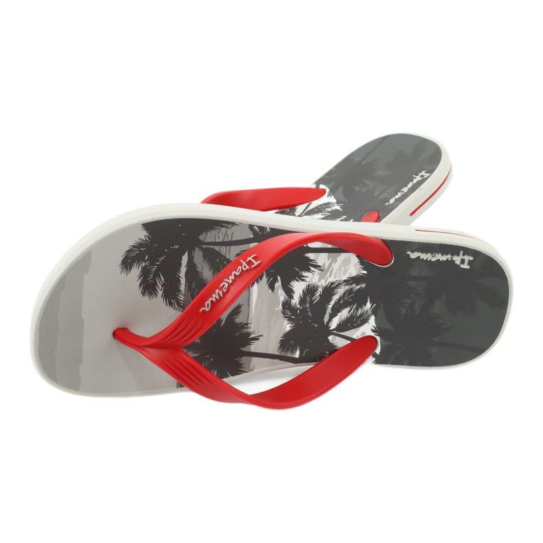 Ipanema 82879 Posto 10 Flip-flops Temas AD roșu gri 4