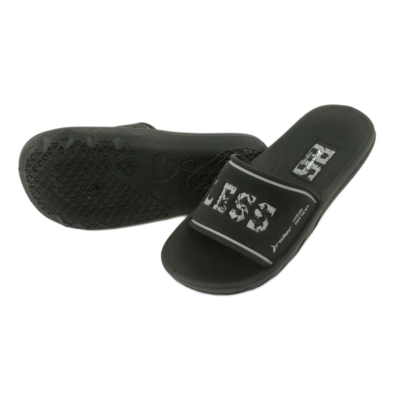 Rider Montreal Kids 82738 Băieți de agrement Flip Flops negru 3