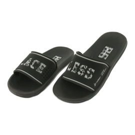 Rider Montreal Kids 82738 Băieți de agrement Flip Flops negru 2
