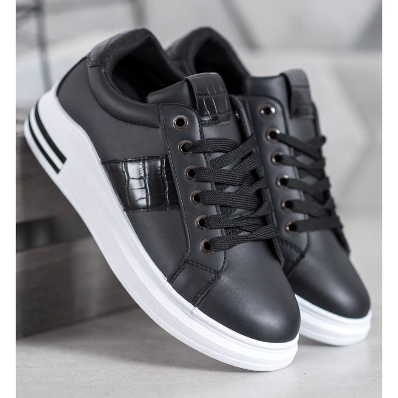 Weide Pantofi sport negri negru 1