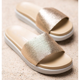 SHELOVET Papuci clasici de aur 1