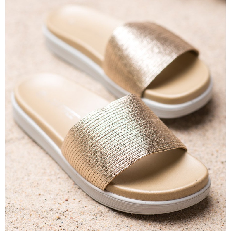 SHELOVET Papuci clasici de aur 1