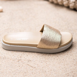 SHELOVET Papuci clasici de aur 2