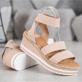 Weide Pene slip-on cu o bandă elastică maro 1